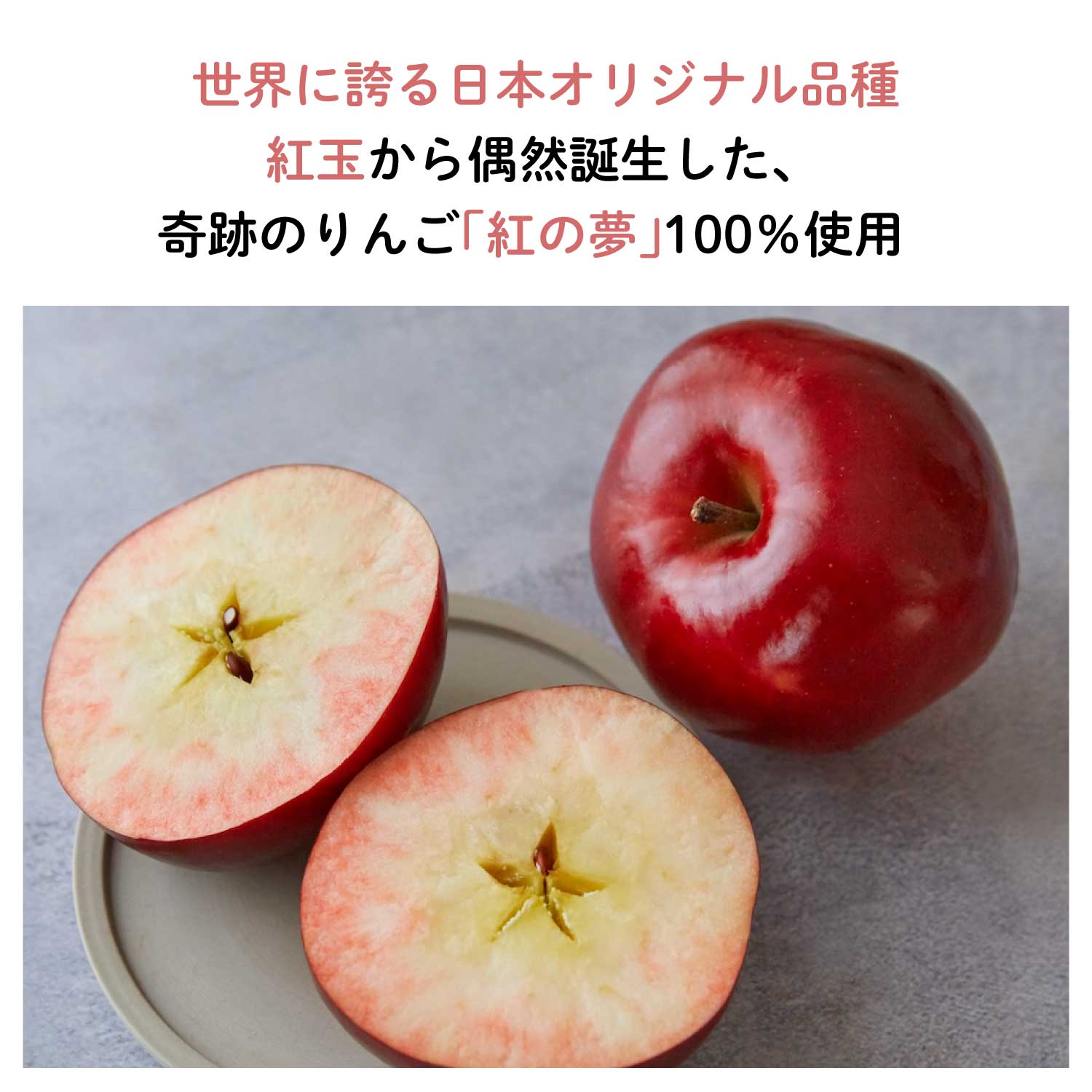 奇跡のりんご”紅の夢”アップルチョコレート