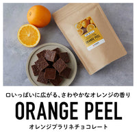【たっぷりサイズ】プラリネチョコレート サクサク・オレンジ 130g