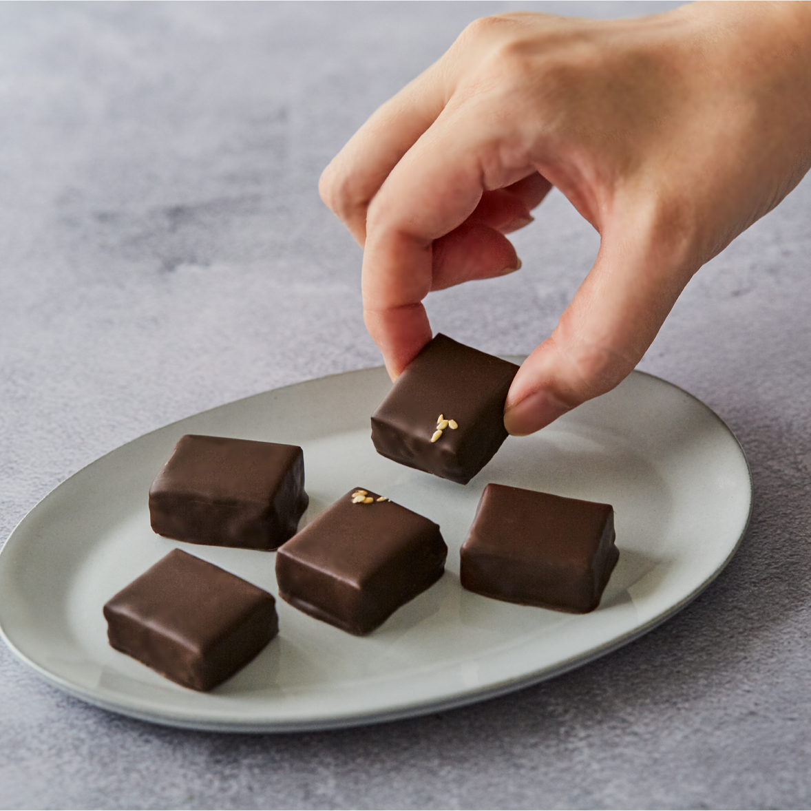 【4袋入り】プラリネチョコレート2種食べ比べセット